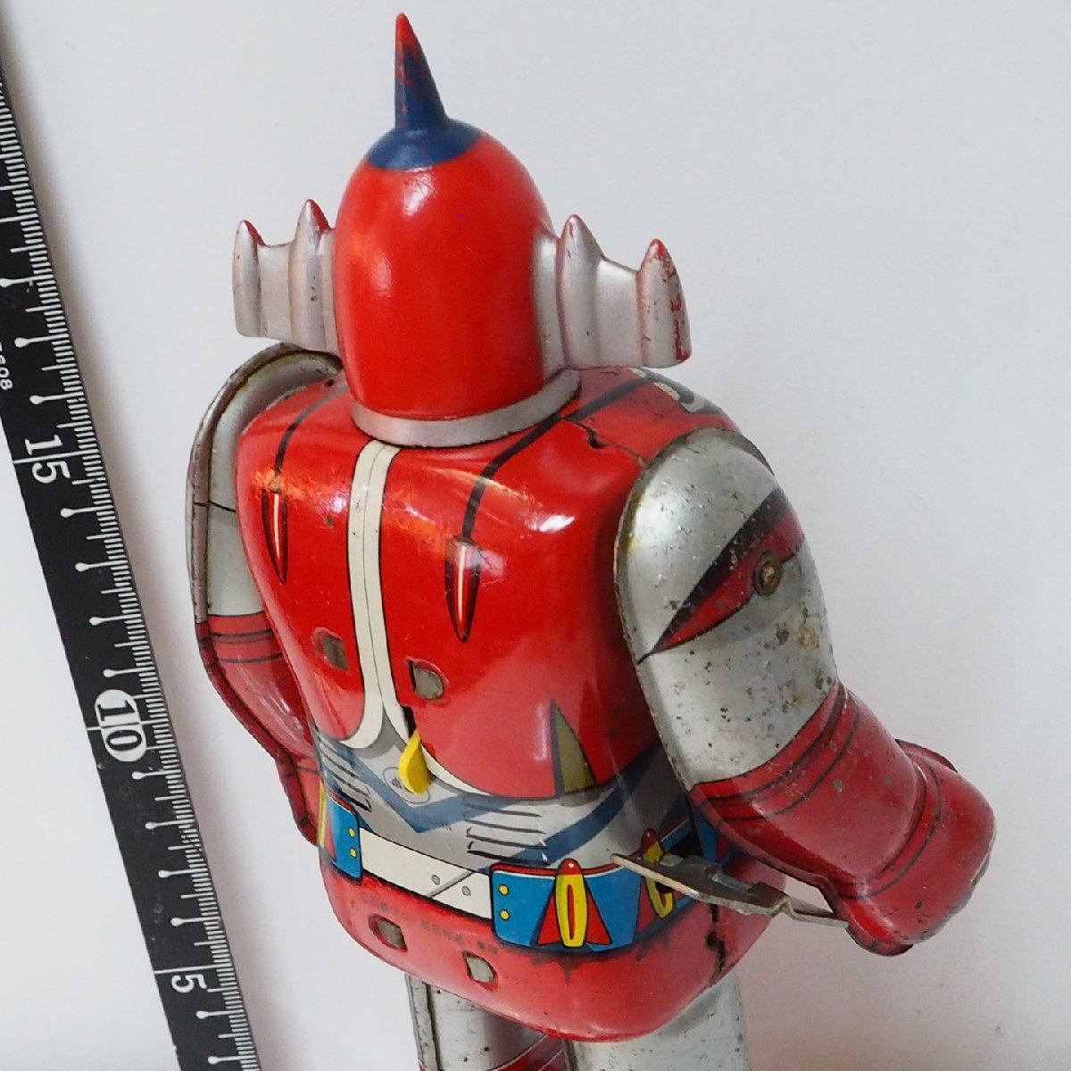 ポピー【宇宙鉄人キョーダイン スカイゼル 動作確認済】当時物ブリキ
