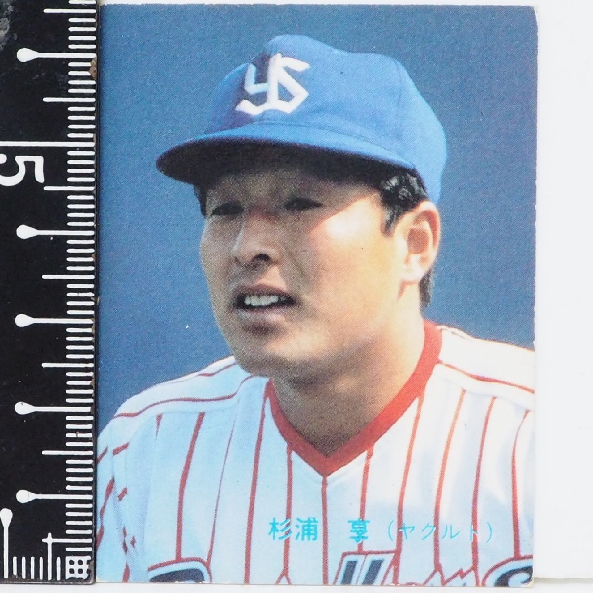 84年 カルビー プロ野球カード No.50【輝くスタープレーヤー 杉浦 享