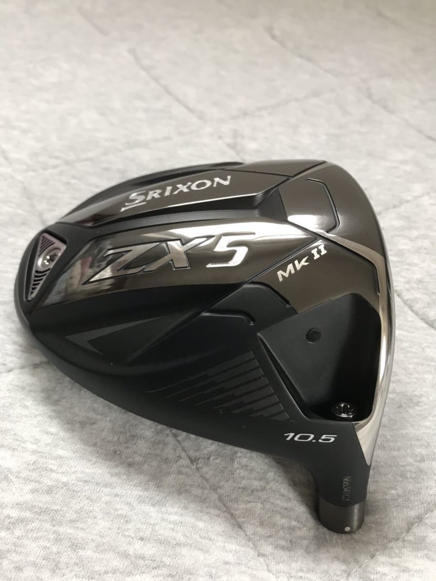 美品 DUNLOP ダンロップ SRIXON スリクソン ZX5 MkⅡ ドライバー 10.5