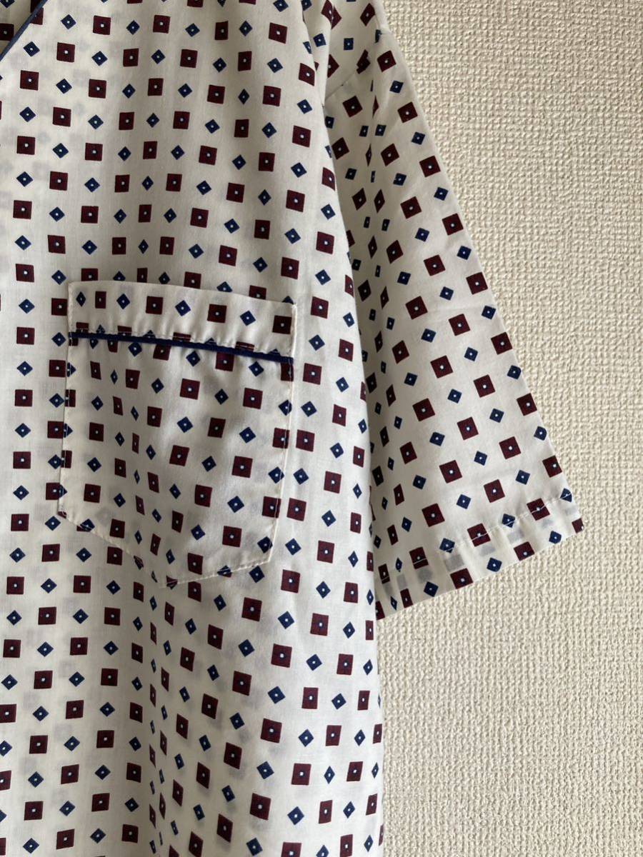 90s PURITAN ピューリタン パジャマシャツ 90年代 vintage ヴィンテージ ビンテージ 半袖シャツ 80s_画像2