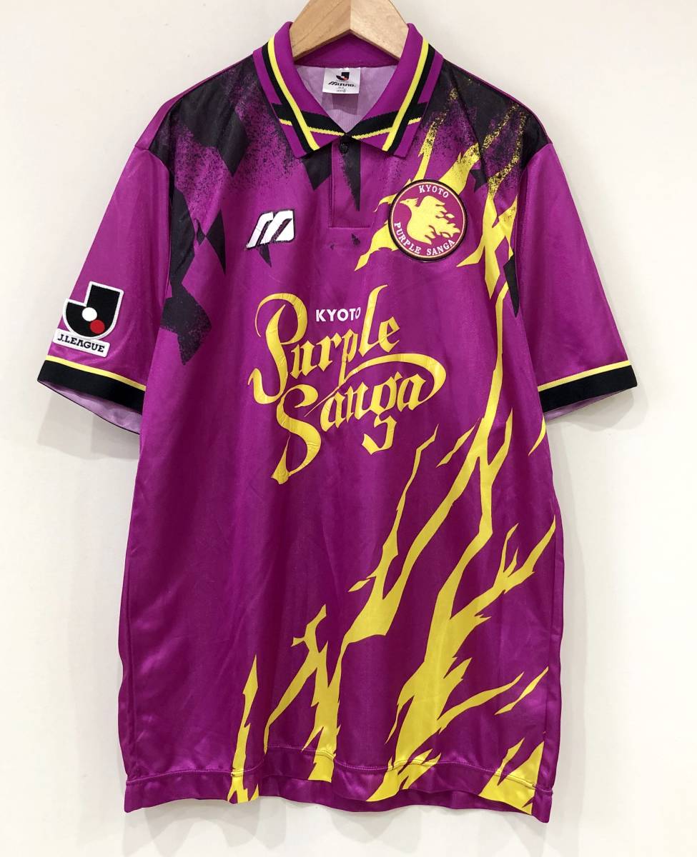 1996年 MIZUNO J.LEAGUE 京都サンガF.C. パープルサンガ ユニフォーム