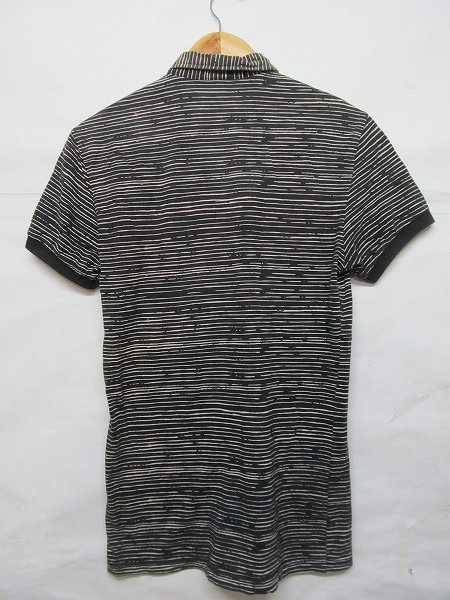 J.LINDEBERG J Lindberg border pattern polo-shirt with short sleeves XS black b17470