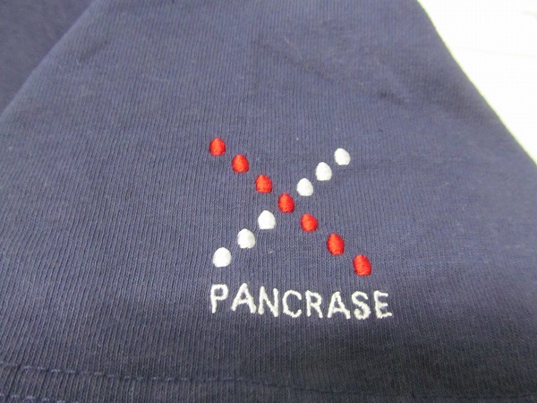 Pancras パンクラス プリント Tシャツ M 紺 b17317_画像5