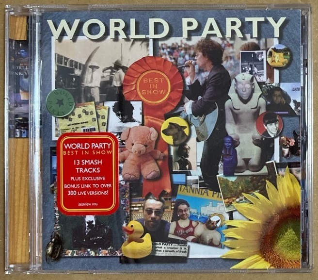 CD★WORLD PARTY 「BEST IN SHOW」　ワールド・パーティ、ベスト盤_画像1