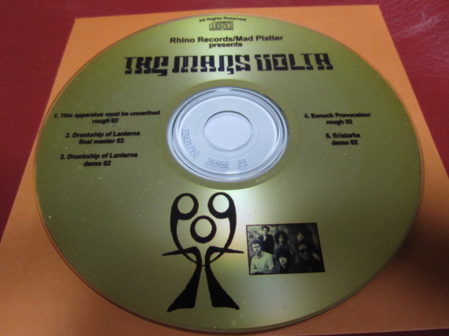 THE MARS VOLTA / demo CD-R ★ マーズ・ヴォルタ ★ アット・ザ・ドライヴインの画像1