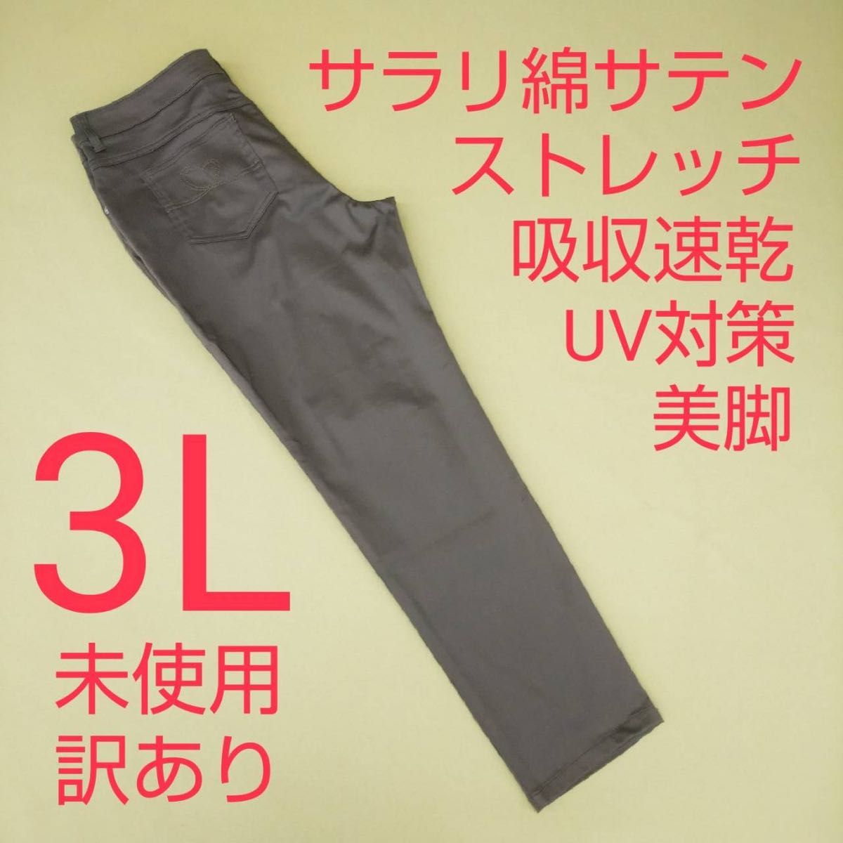 未使用 訳あり レディース ストレッチパンツ スキニーパンツ 3L|PayPayフリマ 新品未使用 訳ありストレッチパンツ スキニーパンツ カラーパンツ 3L