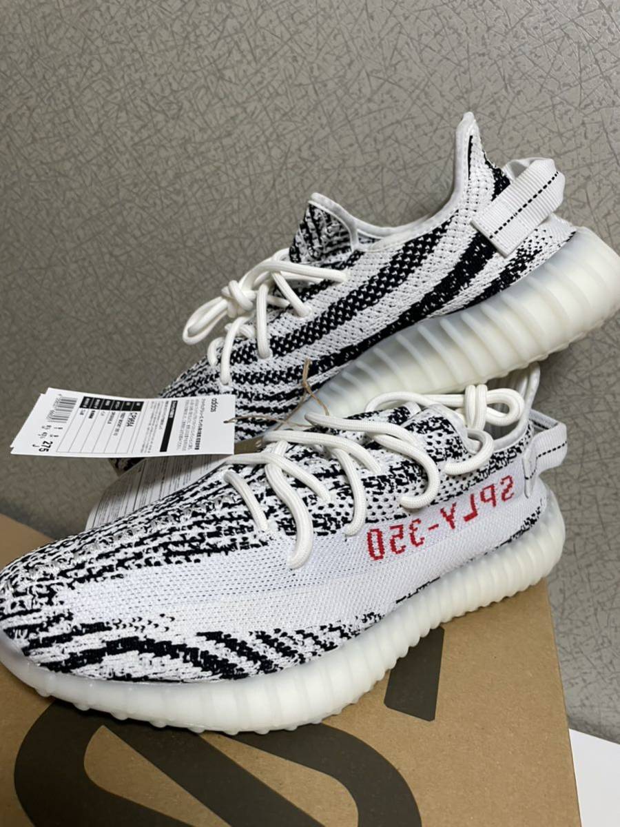 未使用】adidas Yeezy Boost 350 V2 ZEBRA アディダス イージー