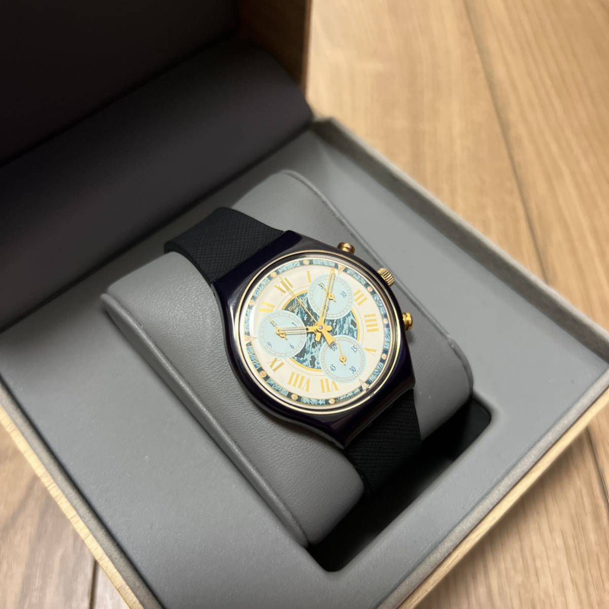希少モデル】スウォッチ swatch ヴィンテージ ウォッチ ブルー