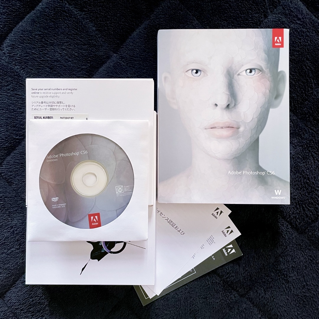 Adobe Photoshop CS6 Windows 日本語通常版 シリアルキー有