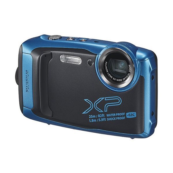 中古 １年保証 美品 FUJIFILM FinePix XP140 スカイブルー