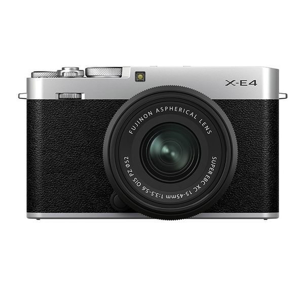 中古 １年保証 美品 FUJIFILM X-E4 XC 15-45mm レンズキット シルバー_画像1