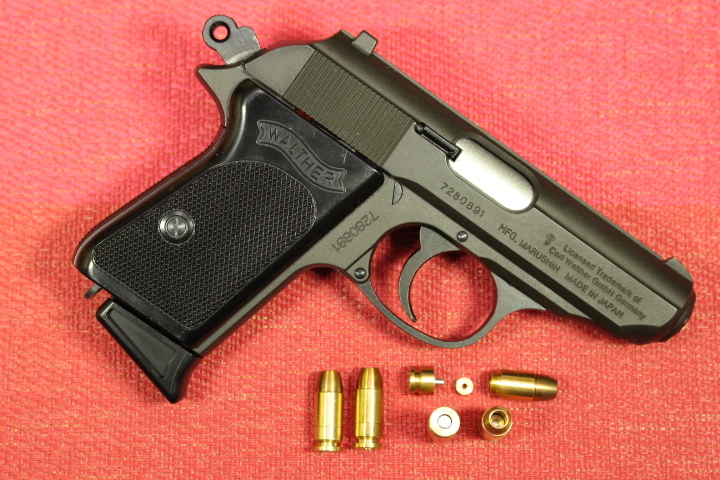 未発火 マルシン ワルサー PPK HW ヘヴィーウェイト カートリッジ5発付