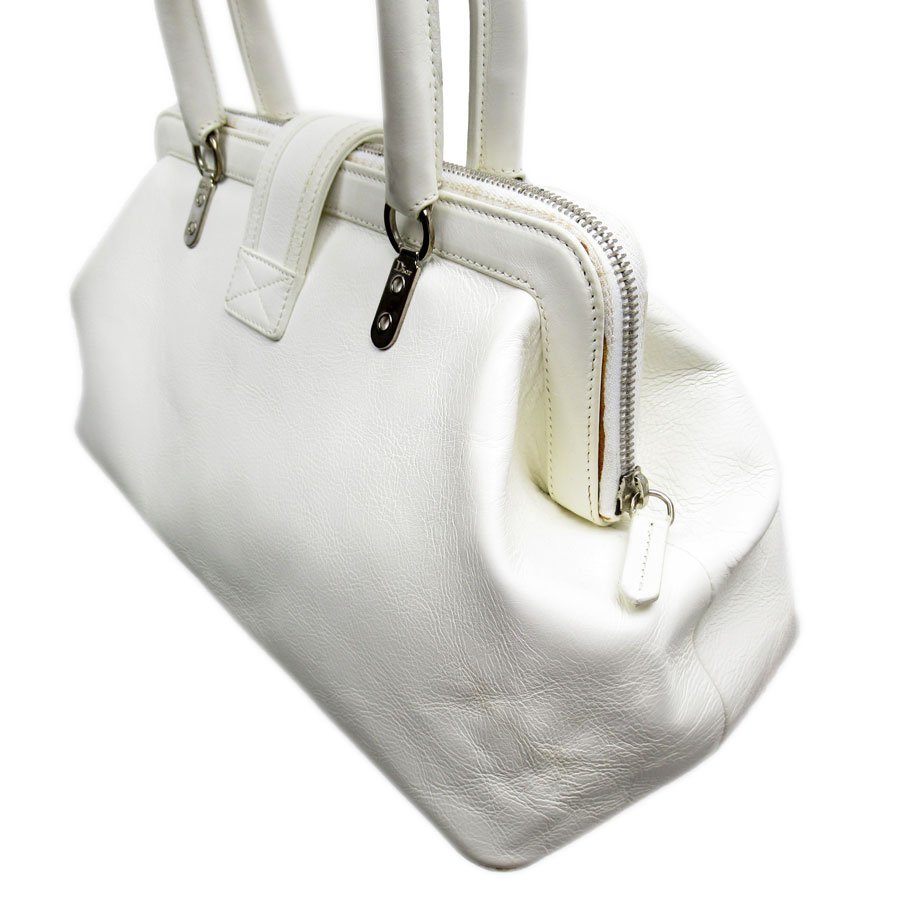  Christian Dior Christian Dior ручная сумочка кожа белый g3490a