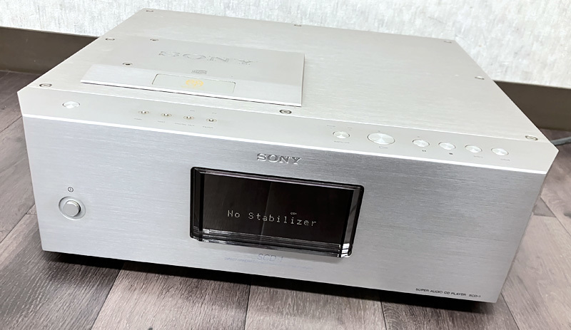 □SONY SCD-1 スーパーオーディオCDプレーヤー SACD リモコン・説明書