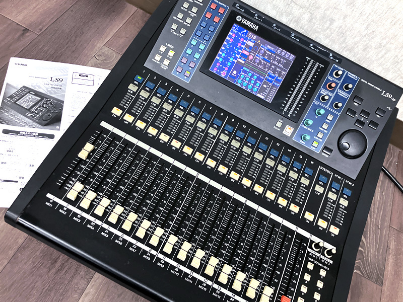 □動作品□YAMAHA LS9-16 デジタルミキサー デジタルミキシング