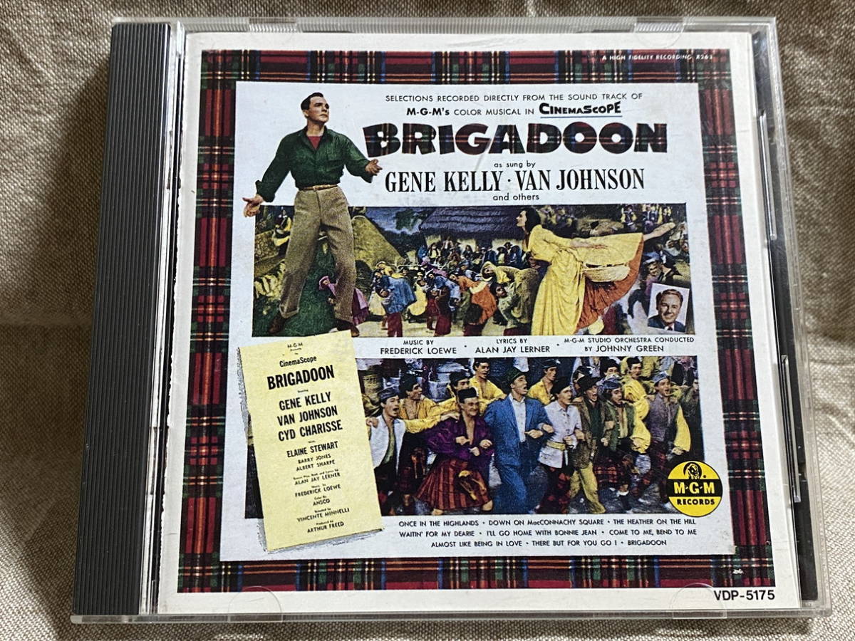 MGM мюзикл [BRIGADOON][IT\'S ALWAYS FAIR WEATHER] VDP-5175 записано в Японии снят с производства редкость запись 