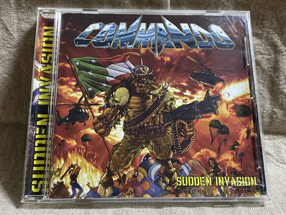 [スラッシュメタル] COMMANDO - SUDDEN INVASION 2008年_画像1