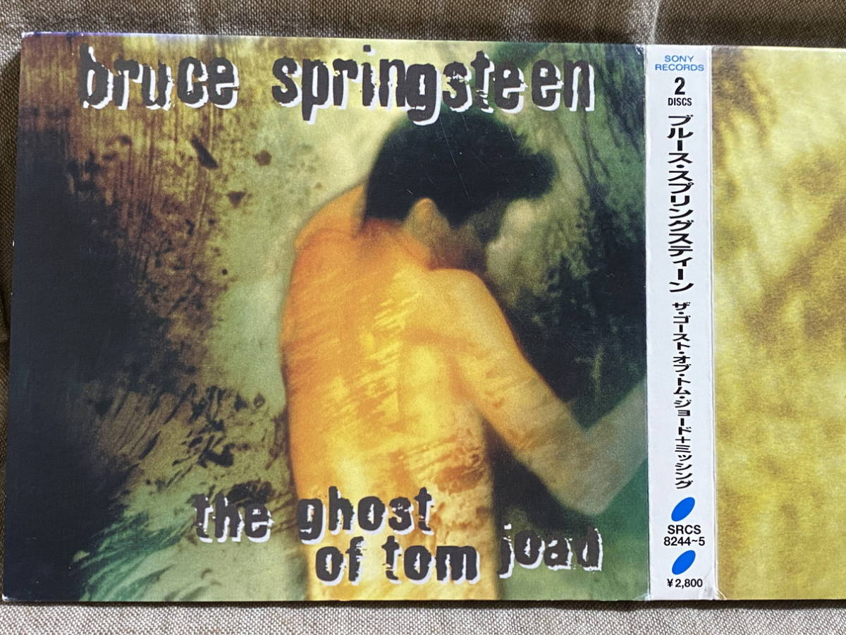 BRUCE SPRINGSTEEN - THE GHOST OF TOM JOAD + MISSING 日本盤 SRCS8244 2CD シール付き_画像1