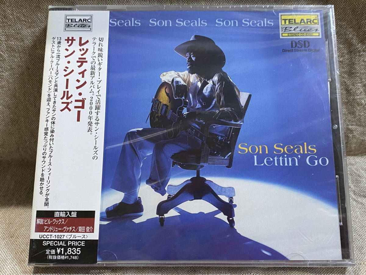 [ブルース] SON SEALS - LETTIN' GO 日本盤 未開封新品 DAD_画像1