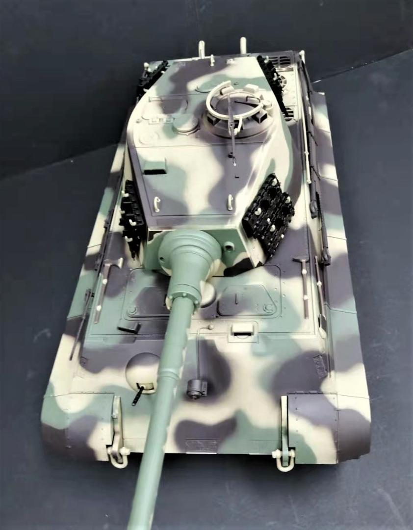 1/16サイズ戦車ラジコン　ドイツキングタイガー　ヘンロン3888A-1　基板7.0_画像2