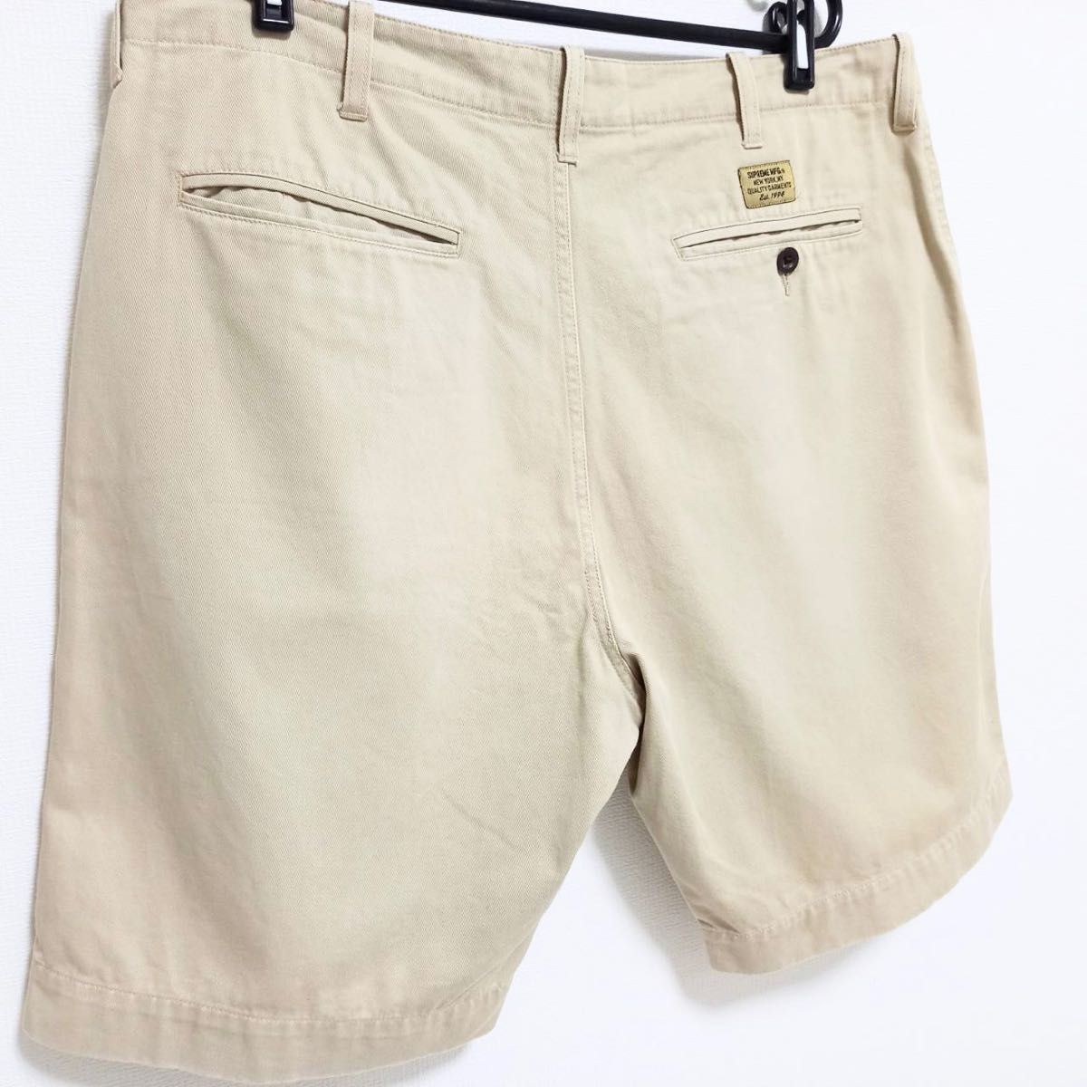 supreme ショートパンツ チノパン サイズ34 ベージュ 美品 シュプリーム