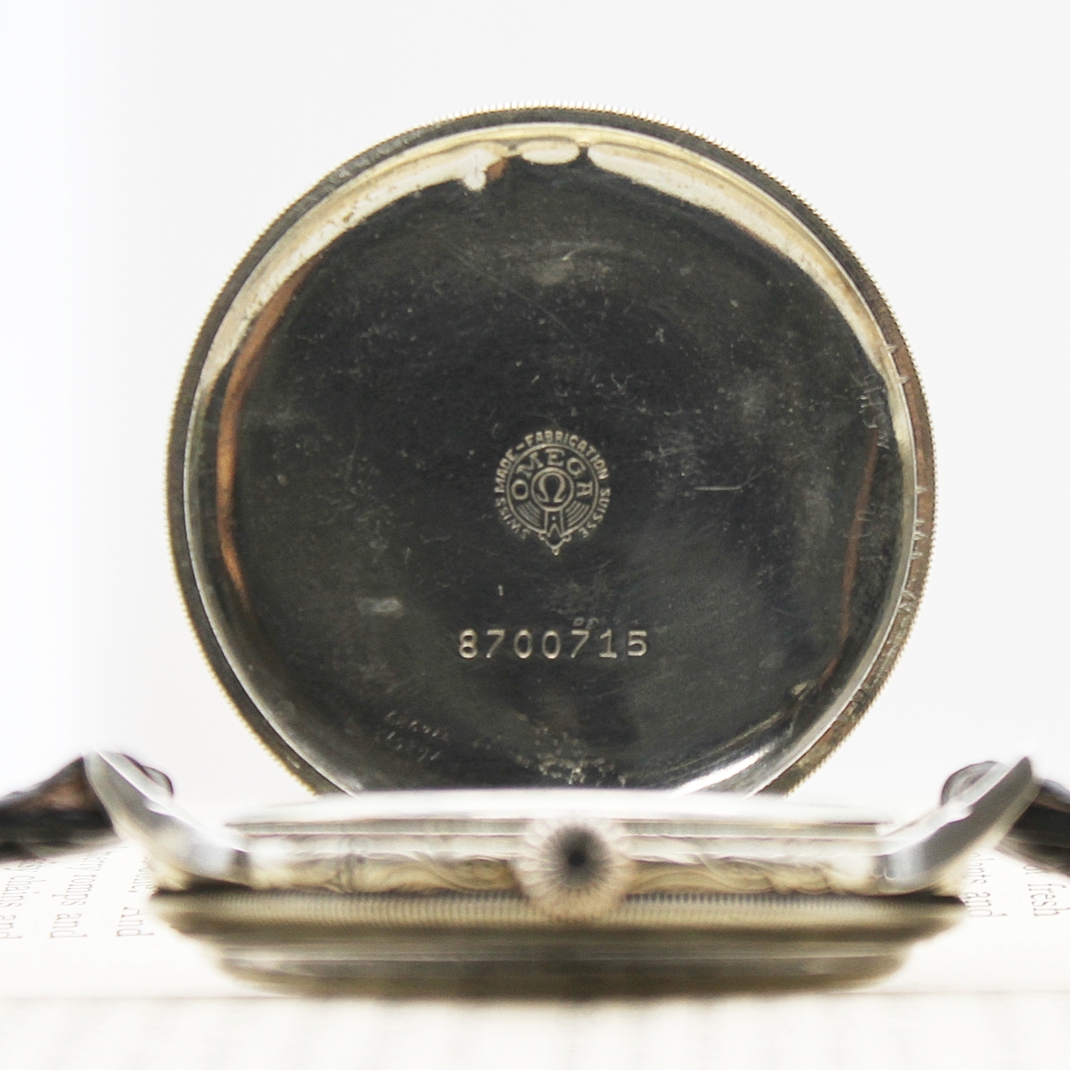 【OH済み!!】オメガ(OMEGA)フリーメイソン Eye of Providence アンティーク手巻きメンズ腕時計 1930年代ヴィンテージ  0227