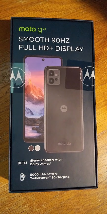 MOTOROLA　moto g32 新品　未開封品　モトローラ