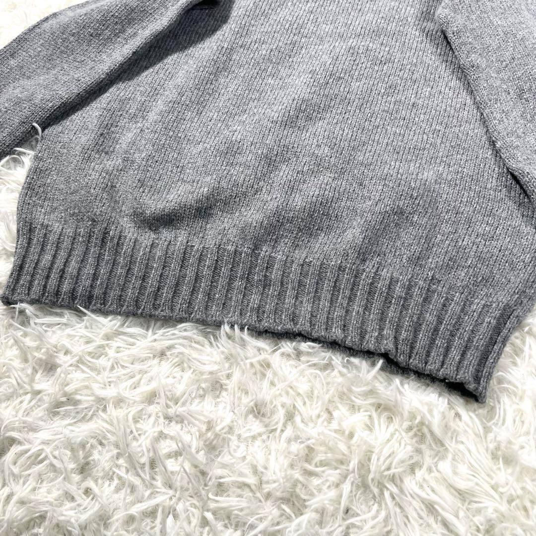 高級ブランド 【美品】PRADA プラダ 三角ロゴカシミヤ混ニット