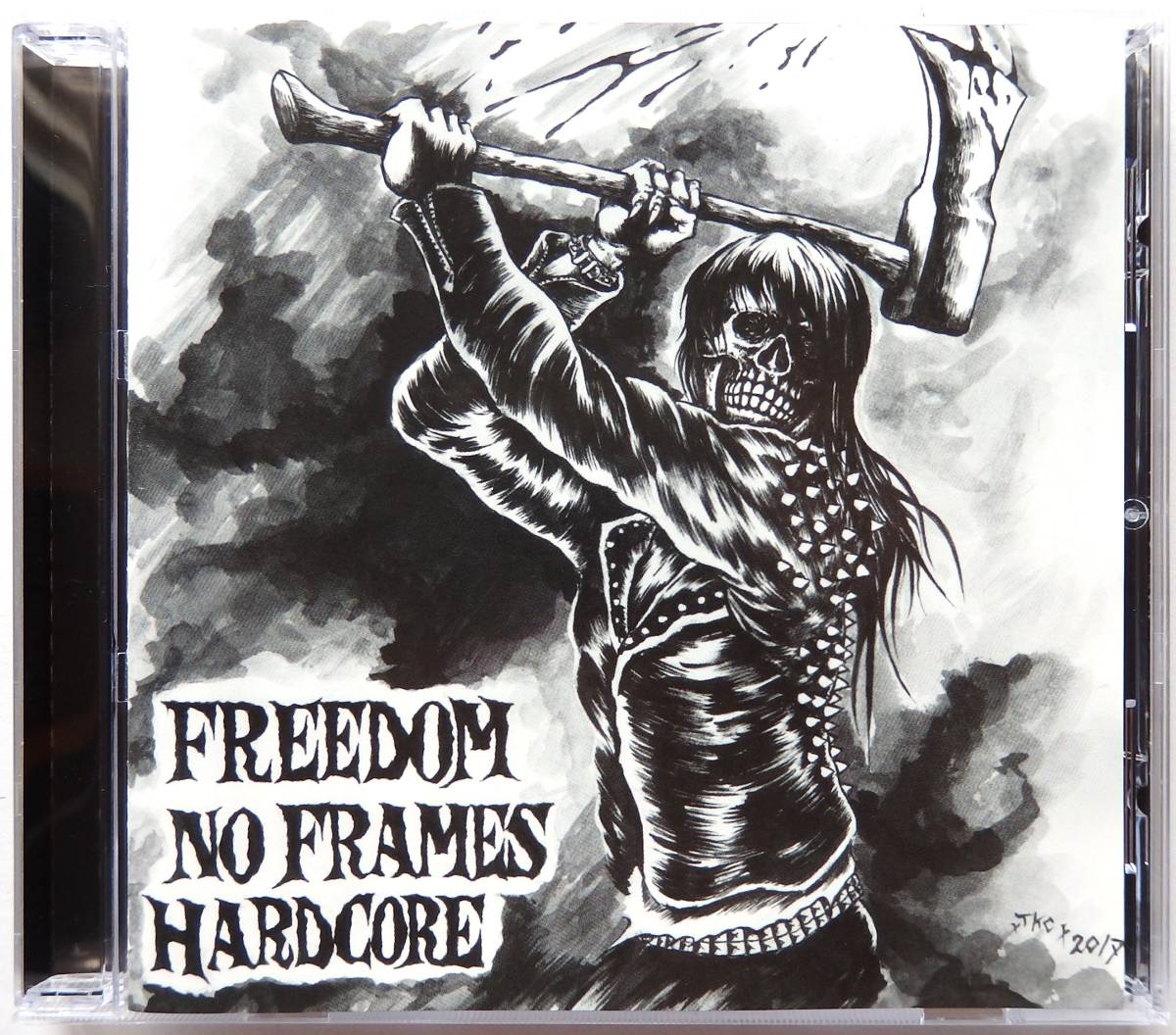 【国内中部地方ハードコアコンピ/ CONFRONT, DESMILE, MAD GUILLOTINES 他/全国無料発送】 V.A. / Freedom No Frames Hardcore_画像1