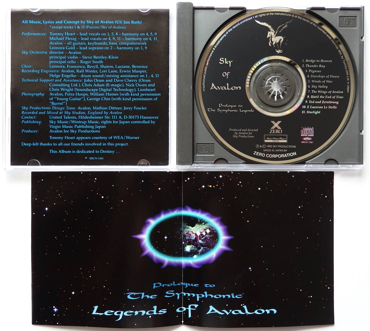 【国内盤帯付き/XRCN-1261/全国無料発送】 ULI JON ROTH / Sky Of Avalon - Prologue To The Symphonic Legends (プロローグ 天空伝説)_画像3