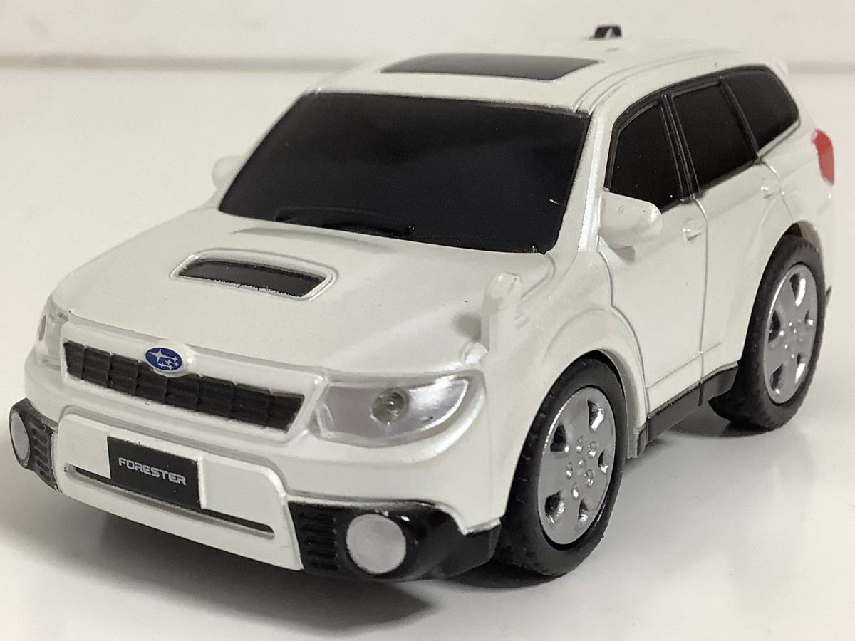 スバル 3代目 フォレスター 2.0XT SH5 前期型 2007年式~ 1/57 約7.9cm チョロQ風 プルバックカー ミニカー カラーサンプル 色見本 WP