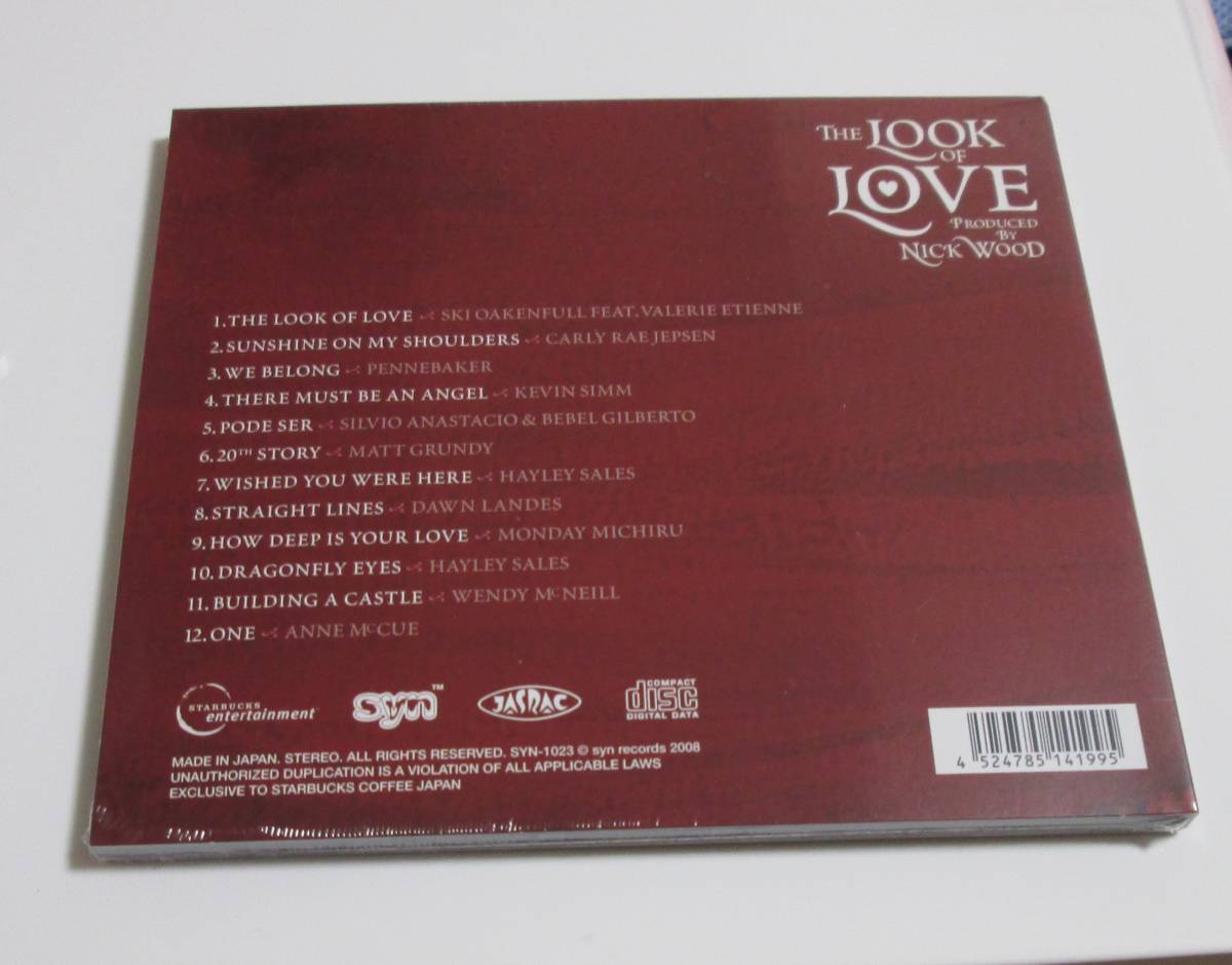 スターバックス 限定CD『THE LOOK OF LOVE produced by NICK WOOD』_画像2