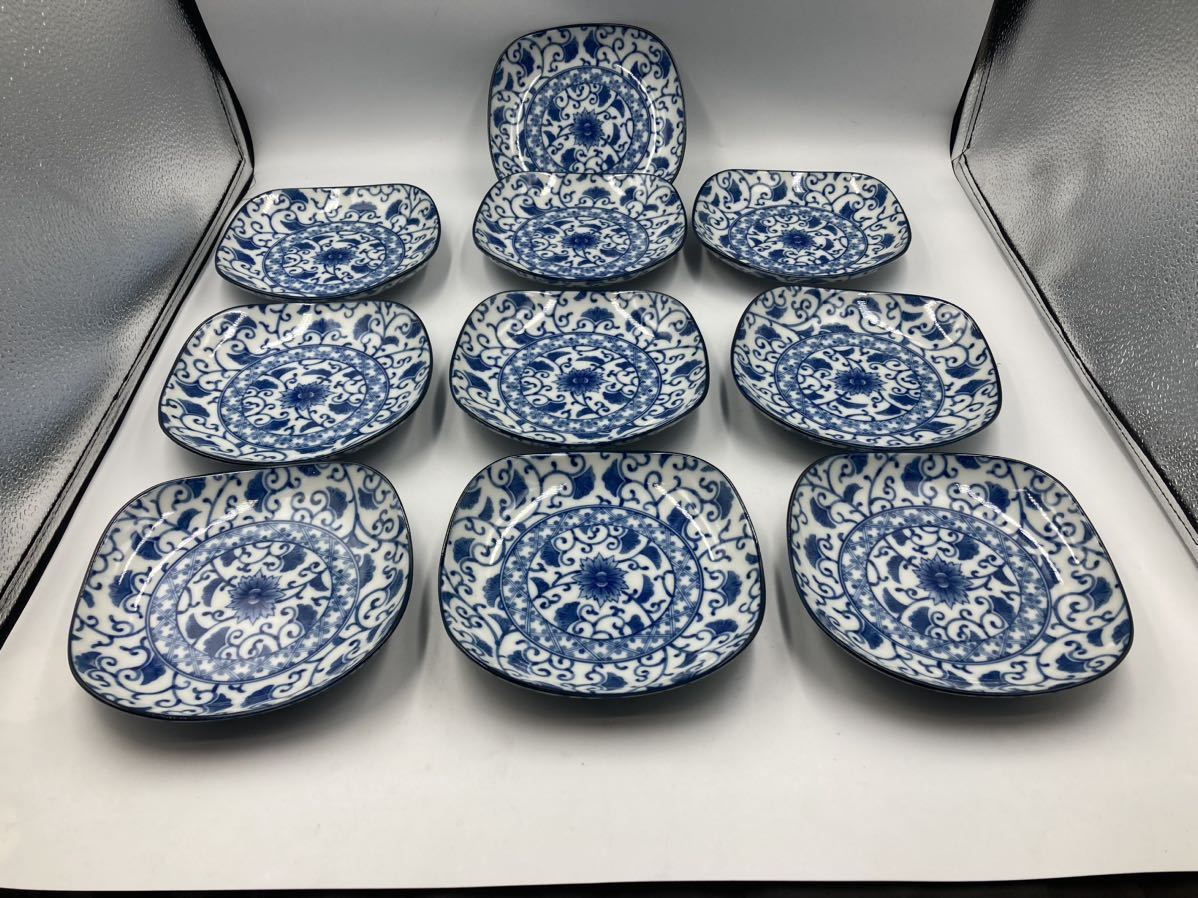 伊万里 染付 小皿 10枚 千鳥 文字 - 通販 - parquedacidadevdc.com.br