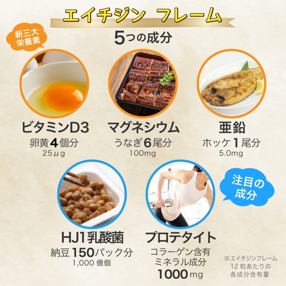 リピート割引あり エイチジンフレーム コラーゲン含有ミネラル複合体