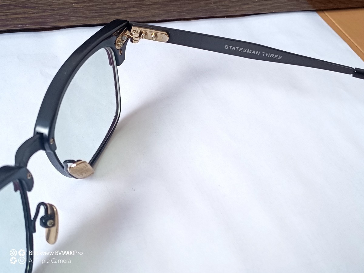 DITA statesman three col.Matte Black 52サイズ ディータ ネイティブ