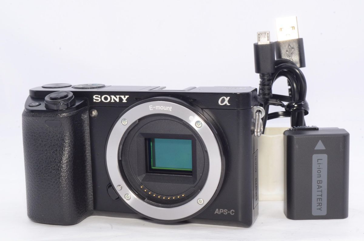 Sony ソニー ミラーレス一眼 α6000 ボディ ブラック ILCE-6000 B