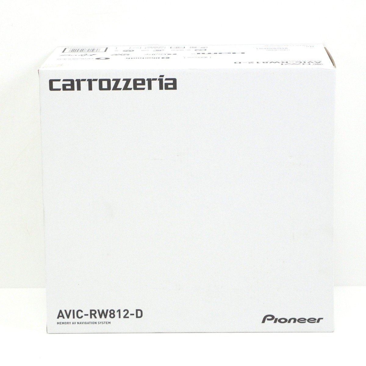 Pioneer パイオニア カロッツェリア カーナビ 楽ナビ AVIC-RW812-D 箱