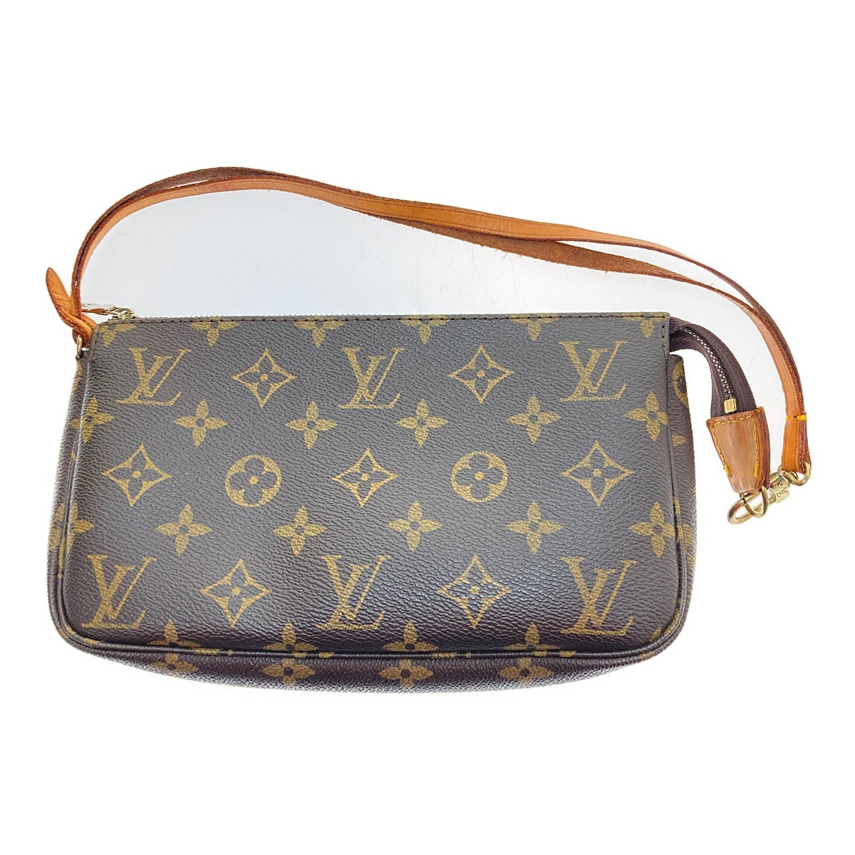 □□ LOUIS VUITTON ルイヴィトン ポシェット・アクセソワール(OLD)_モノグラム M40712 傷や汚れあり