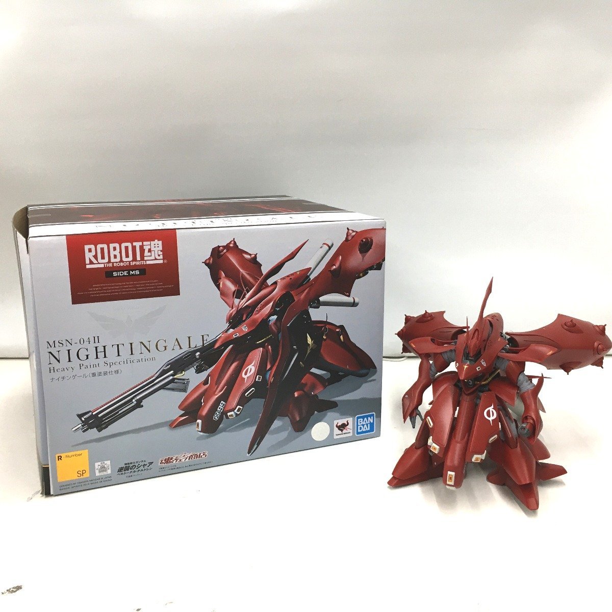 ヤフオク! △△ 魂 ナイチンゲール重塗装仕様 機動戦士