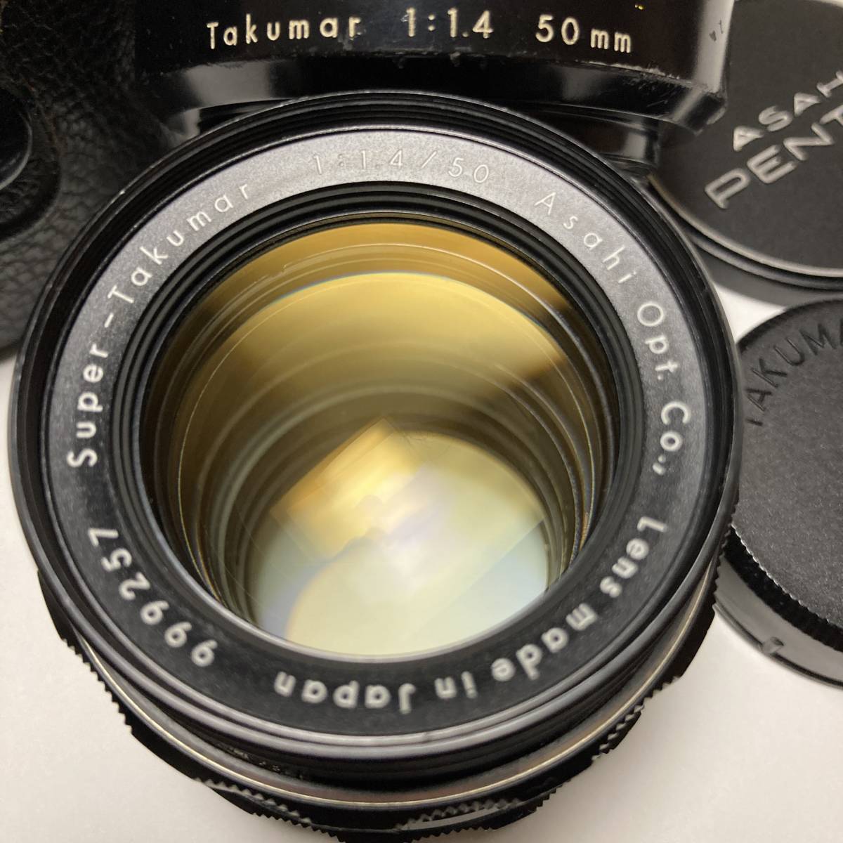 美品 M42 PENTAX Super-Takumar 50mm F1.4 8枚玉 純正付属多数