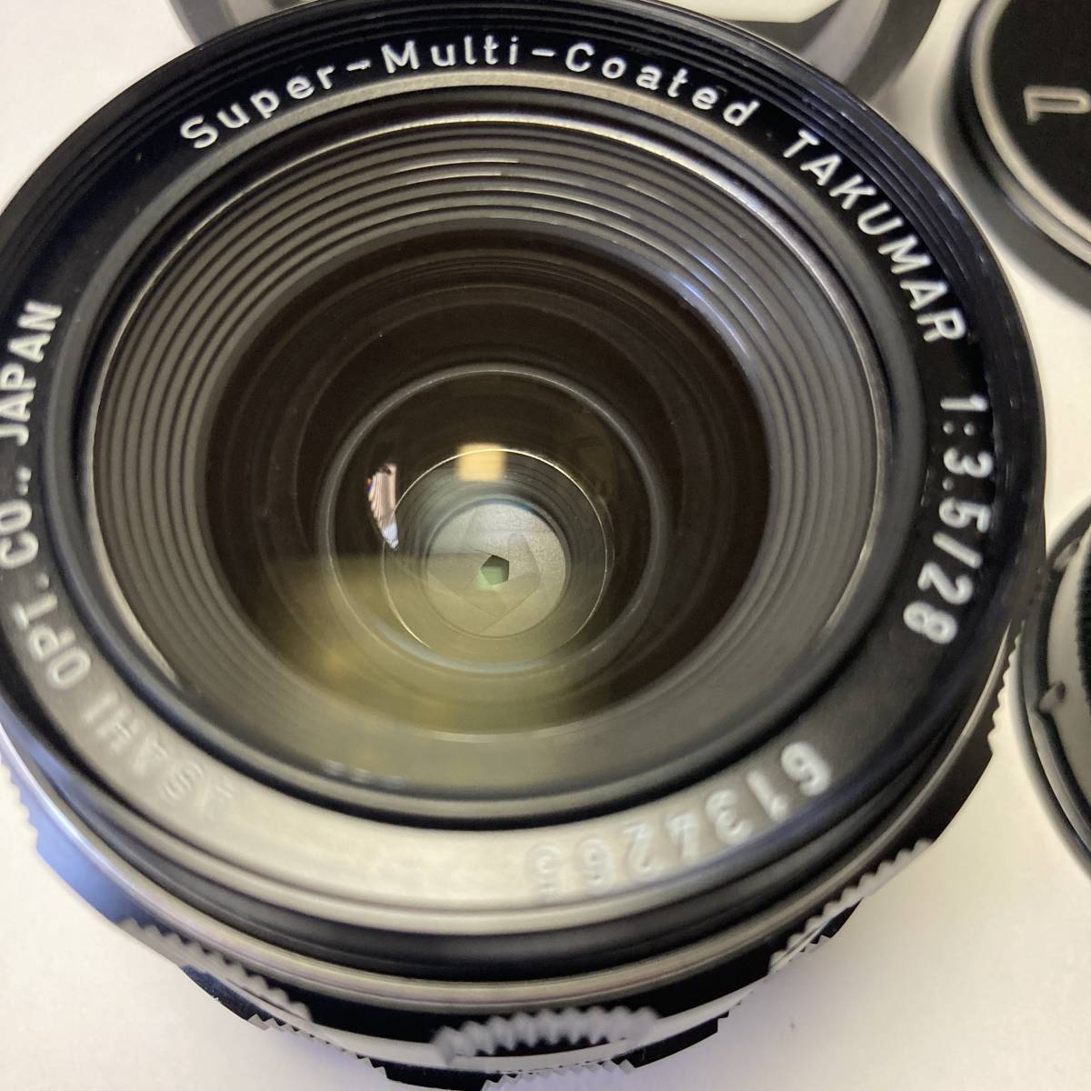 送料無料 美品 M42 SMC TAKUMAR 28mm F3 5 純正付属多数 タクマー