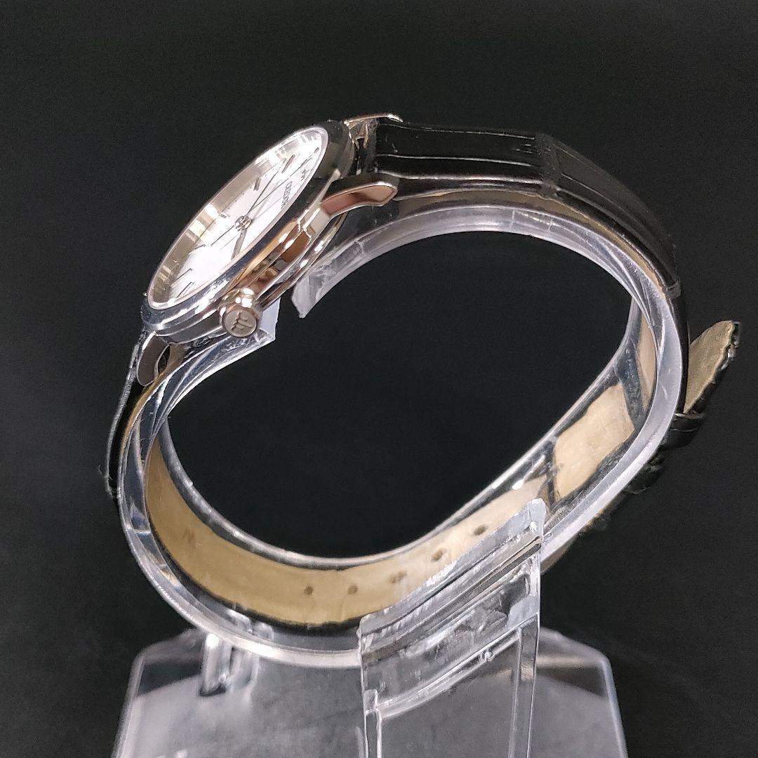 極美品【稼働品】SEIKO セイコー クレドール 4J81 シルバー ホワイト