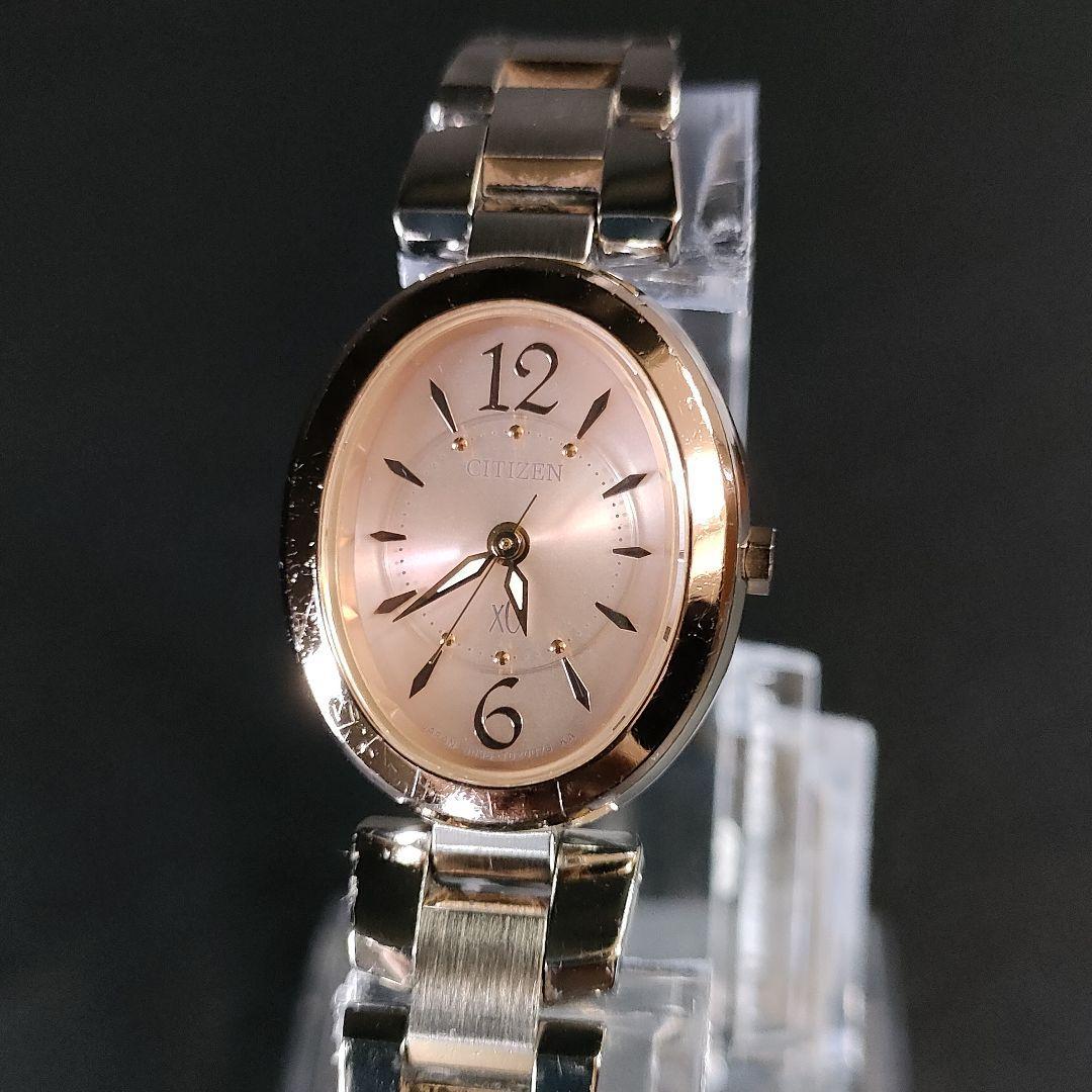 極美品【稼働品】CITIZENシチズンXC B036 ピンク ゴールド ソーラー