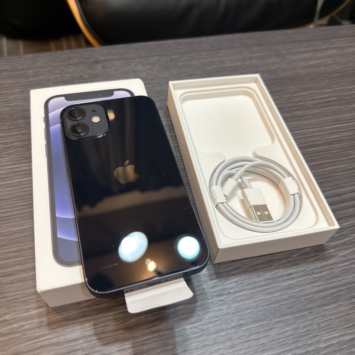☆SIMフリー新品 未使用 交換品 iPhone12mini ブラック 64GB