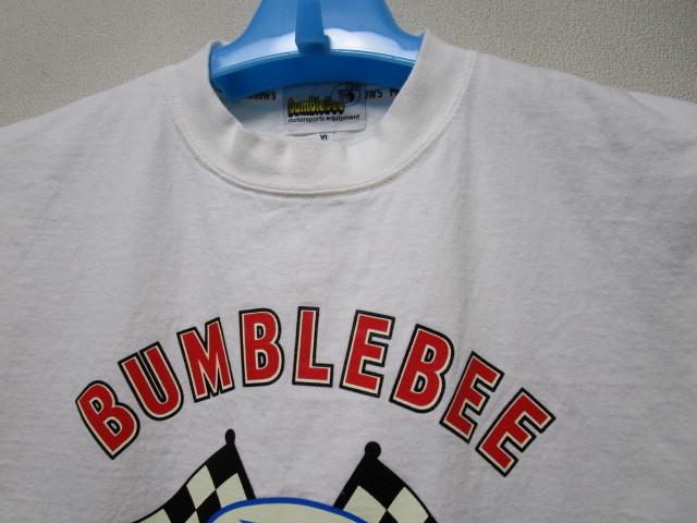 日本製！フェローズ　バンブルビー　プリントＴシャツ・XL（Pherrow's bumblebeeモーターサイクルAMAバイクオートバイ）_画像4