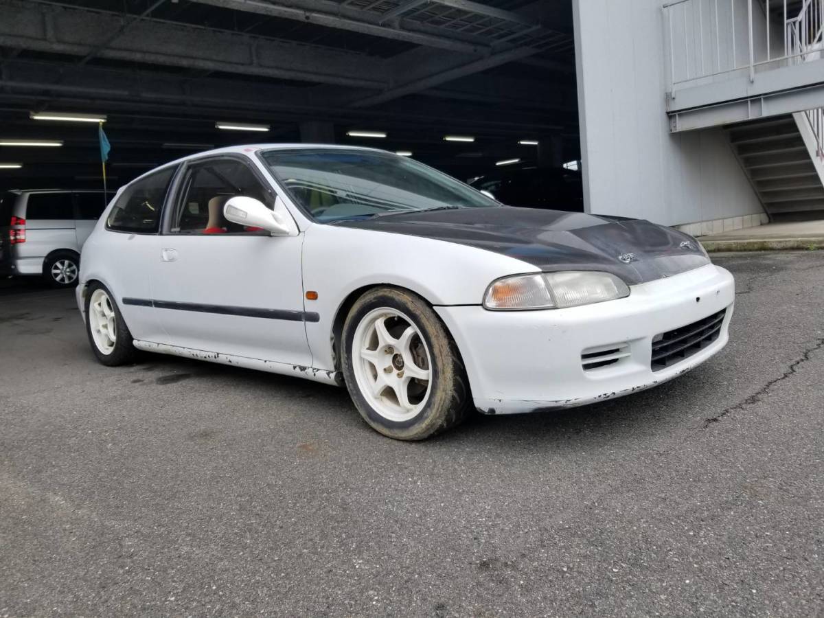 EG6* Civic *7 point penetrate roll bar * spot increase .* rammer foot muffler * race vehicle .* outright sales exhibition * document equipped *VTEC