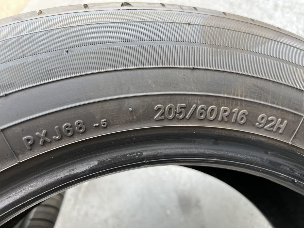 新車外し 4本セット トーヨータイヤ プロクセス J68 205/60R16 2023年