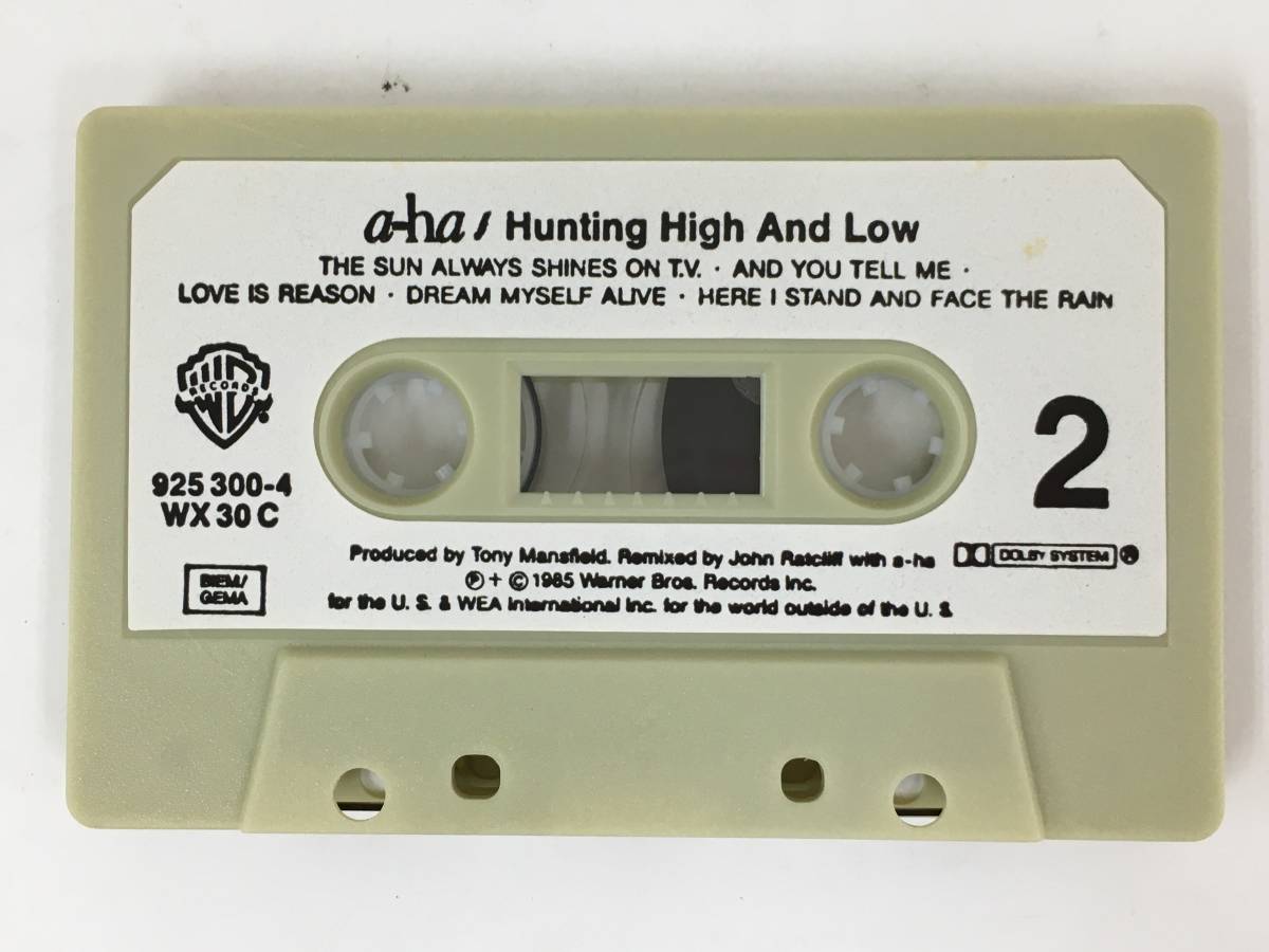 #*Q850 a-haa- is HUNTING HIGH AND LOW hunting * high * and * low cassette tape *#