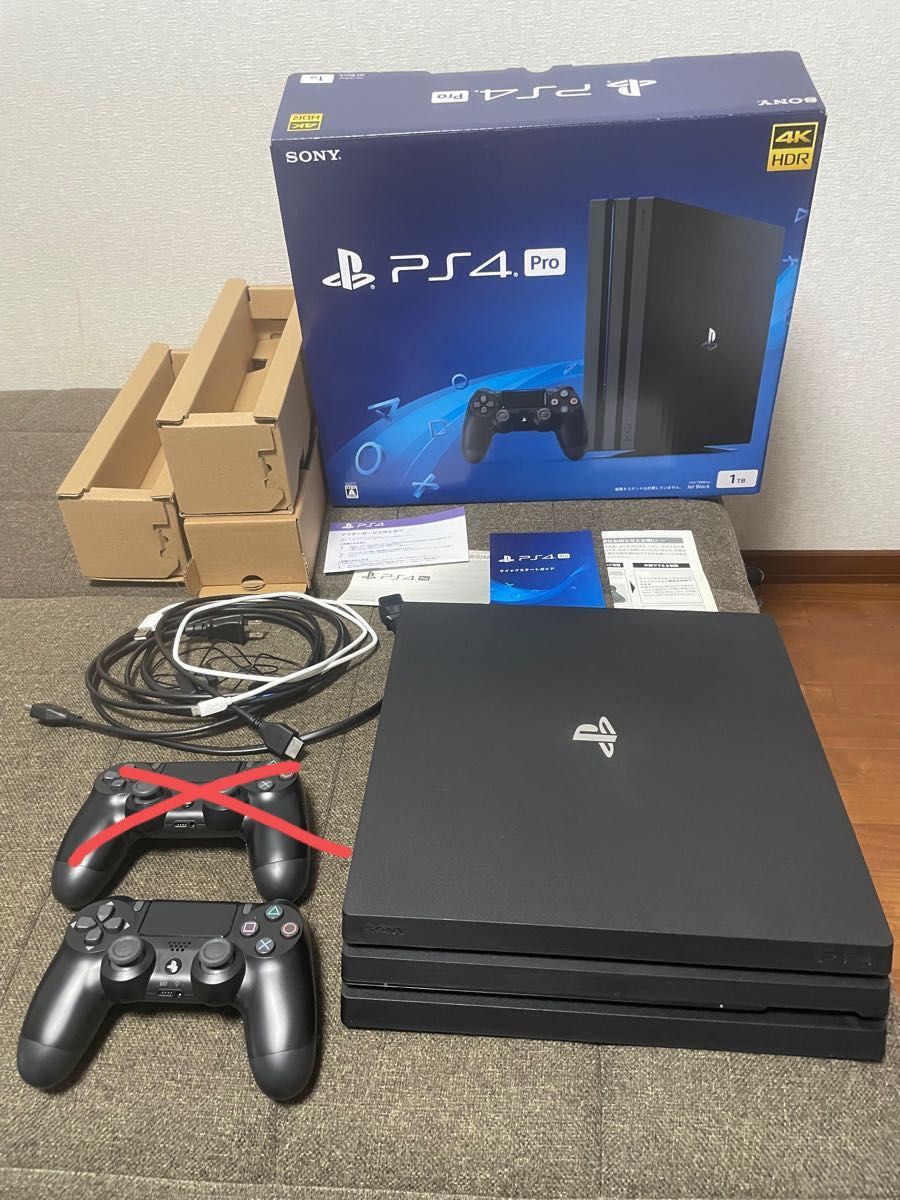 新品 PlayStation4 Pro ジェット・ブラック 1TB CUH-7100BB01 Yahoo