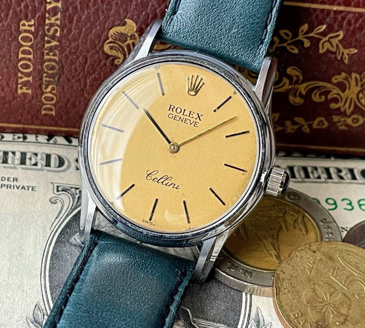 1円スタート】/ロレックス/ROLEX/GENEVE/32㎜/ジュネーブ/手巻き